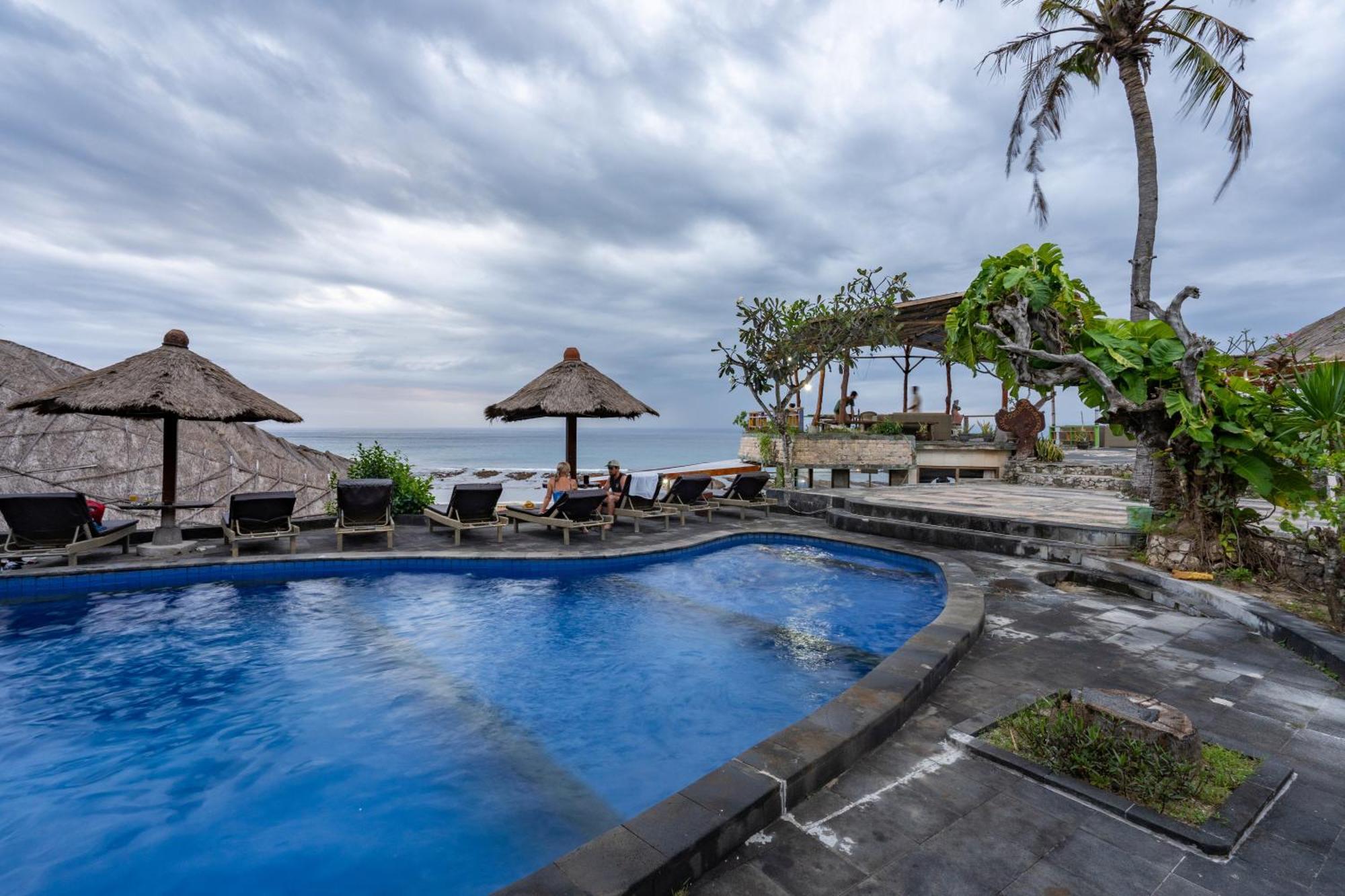 Mushroom Beach Bungalows Nusa Lembongan  Ngoại thất bức ảnh