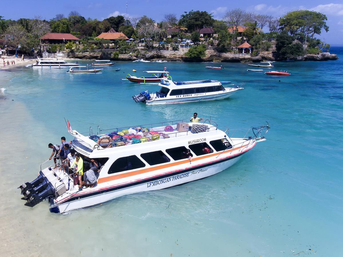 Mushroom Beach Bungalows Nusa Lembongan  Ngoại thất bức ảnh